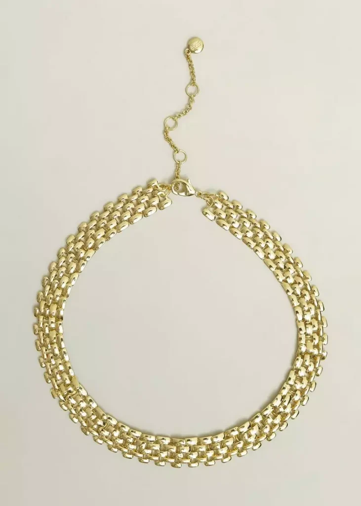 Florentina Necklace, Gold, hi-res