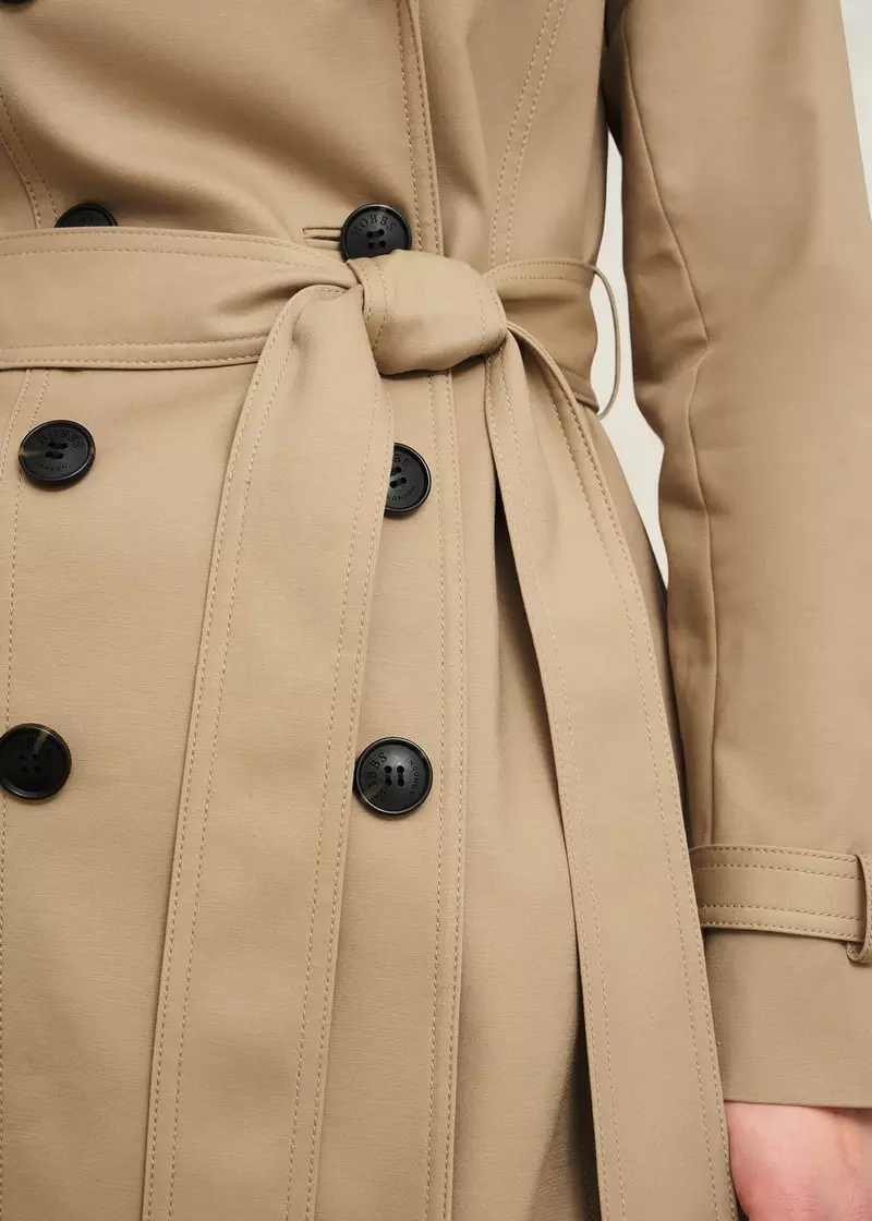 Skylar Trench Coat, Tan, hi-res