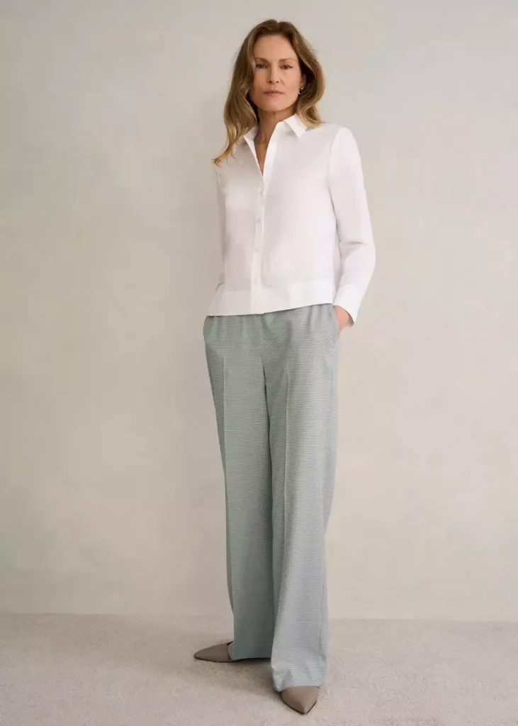 Ellie Wide Trousers, Camel Multi, hi-res