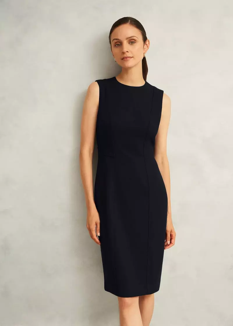 Ivy Dress, Navy, hi-res