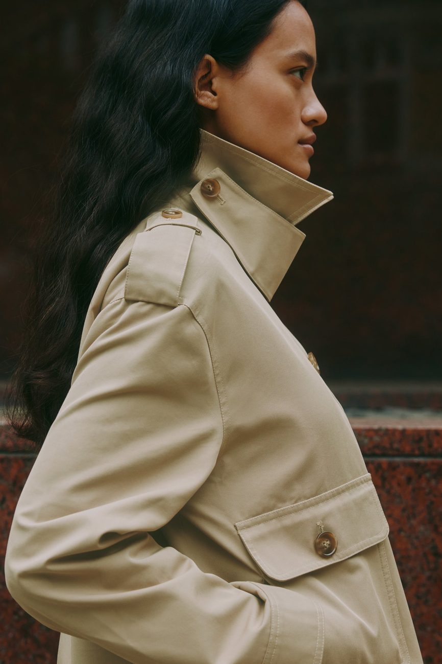 Short Trench Jacket
