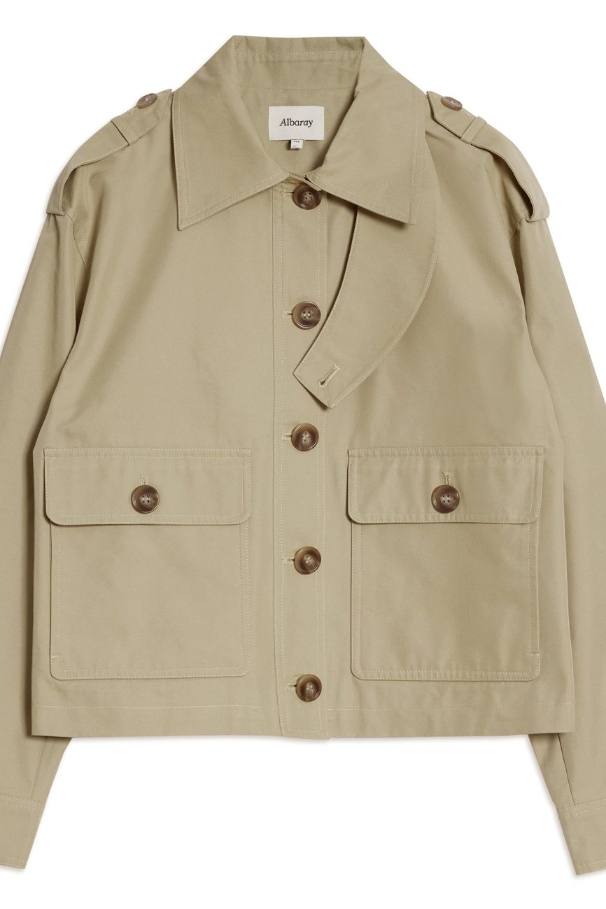 Short Trench Jacket